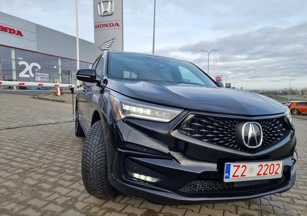 Acura RDX cena 172600 przebieg: 49500, rok produkcji 2021 z Sieraków małe 781